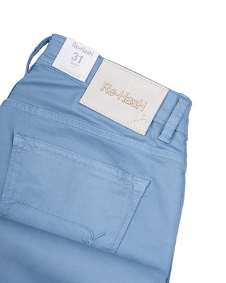 Re-Hash Skyblue Five Pocket Chinos 2