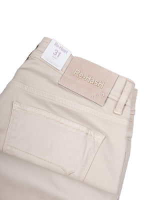 Re-Hash Beige Rubens-Z Five Pocket Pants 2