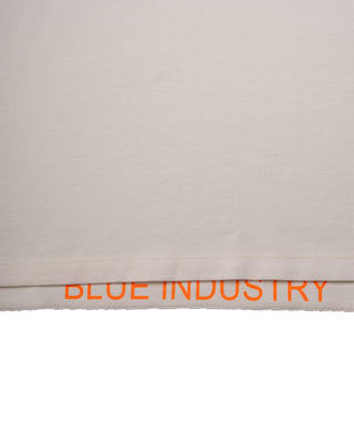 Blue Industry Off-White Contrast Polo 4
