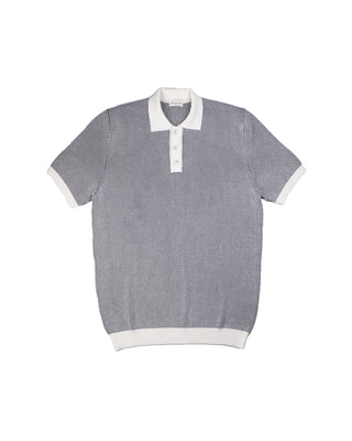 Phil Petter Knit Striped Polo 1
