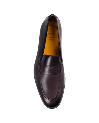 Doucal’s Iron Leather Loafers 4