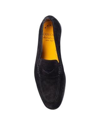 Doucal’s Black Suede Loafers 2