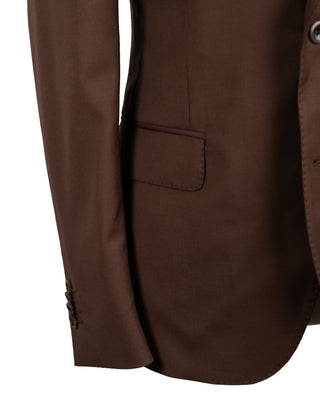 Empire Brown Wool Reno Suit 3