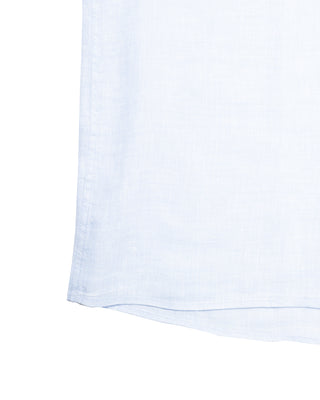 Tiger of Sweden Light Blue Linen Short Sleeve Shirt 4