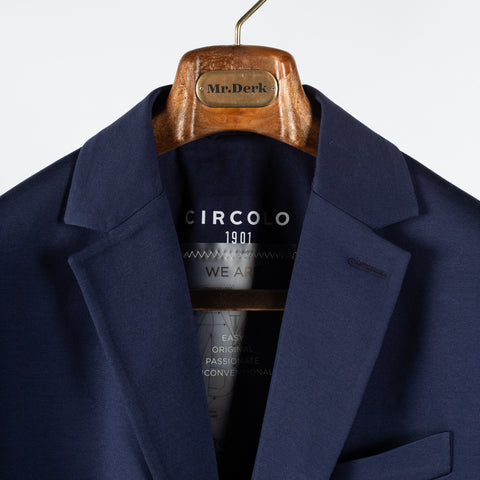 Circolo Indigo Jersey Travel Blazer 8