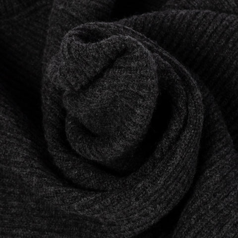 Charcoal Wool Cashmere Overshirt - Mr.Derk