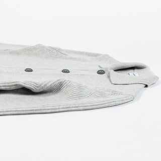 Light Grey Wool Cashmere Overshirt - Mr.Derk