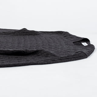 Charcoal Cable knit Wool Sweater - Mr.Derk