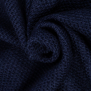 Gran Sasso Vintage Navy Knit Wool Crewneck Sweater - Wool, Italian, Made In Italy - Alternate View