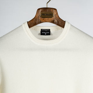 Strellson Cream Adrian Knit Sweater - Cotton, Regular Fit - View 7