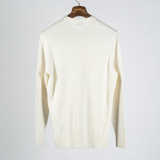Strellson Cream Adrian Knit Sweater - Cotton, Regular Fit - View 5