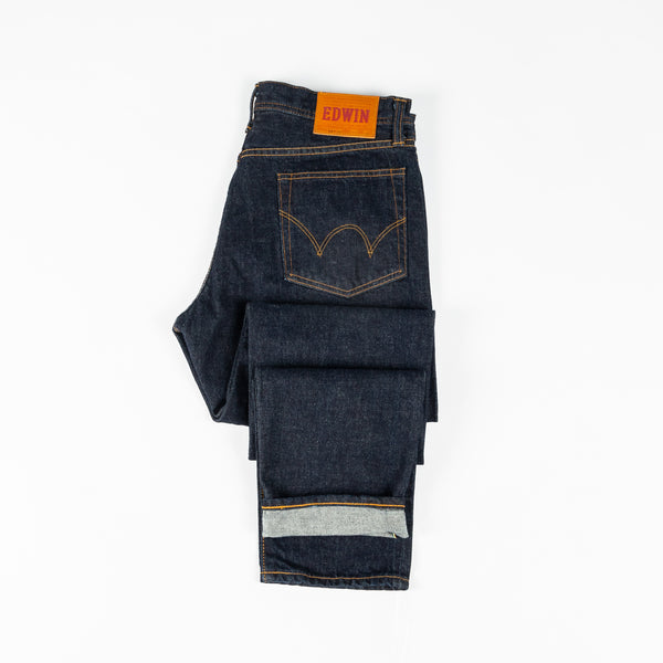 AKT33 Dry Indigo 13.5oz Rainbow Selvedge Denim Regular Taper