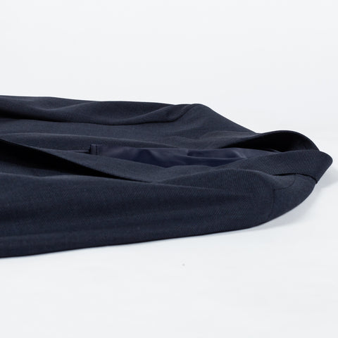 Empire Textured Navy Wool Suit - Wool, Made In Canada - View 8