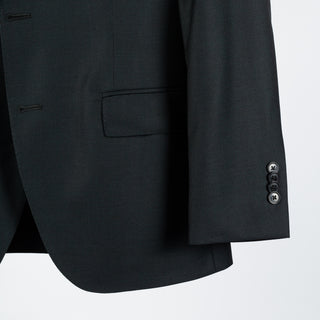 Empire Textured Dark Hunter Green Wool Suit 4