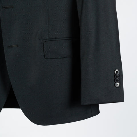 Empire Textured Dark Hunter Green Wool Suit 4