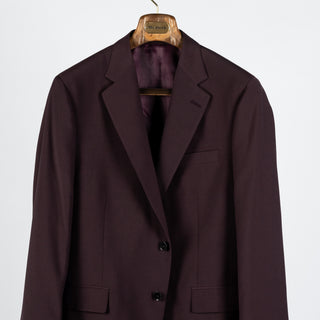 Empire Burgundy Wool Suit - Navy, Wool, Made In Canada - View 6