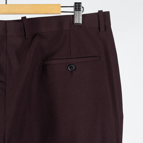 Empire Burgundy Wool Suit - Navy, Wool, Made In Canada - View 14