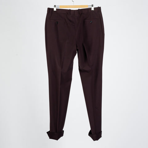 Empire Burgundy Wool Suit - Navy, Wool, Made In Canada - View 12