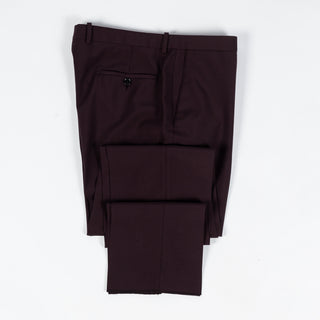 Empire Burgundy Wool Suit - Navy, Wool, Made In Canada - View 15