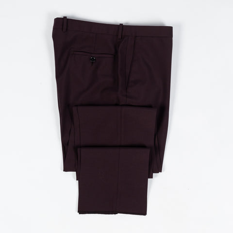 Empire Burgundy Wool Suit - Navy, Wool, Made In Canada - View 15