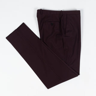 Empire Burgundy Wool Suit - Navy, Wool, Made In Canada - View 16