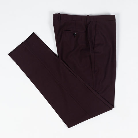Empire Burgundy Wool Suit - Navy, Wool, Made In Canada - View 16