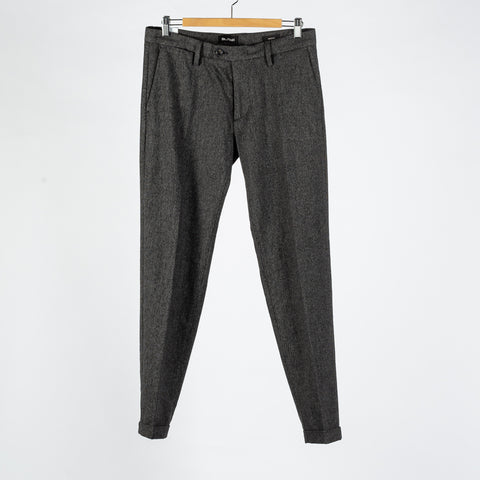 Re-Hash Textured Charcoal 7F250 Mucha10 Trouser 1