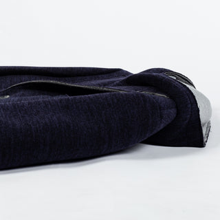 Blue Industry Navy Top Coat w/ Removable Hood - Polyester, Trim Fit - View 8