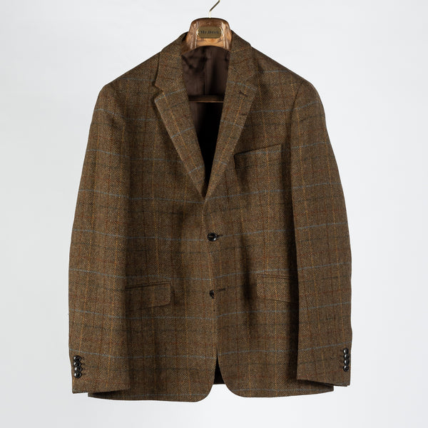 Brown Sullivan Check Blazer