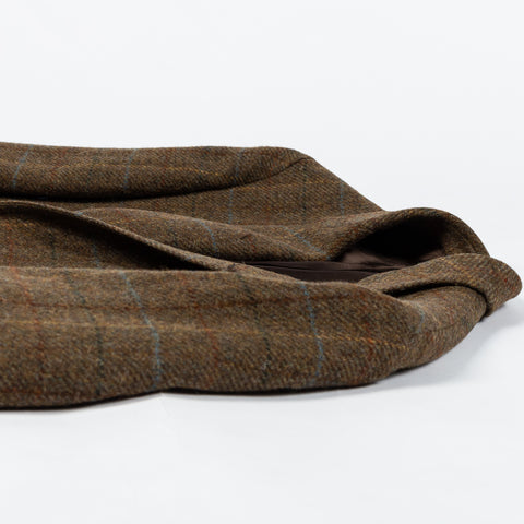 Barbour Brown Sullivan Check Blazer - Wool, Viscose, British, Made In England - View 8