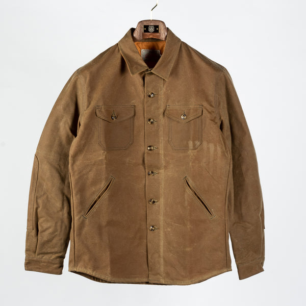 Tan Waxed Canvas Crissman Overshirt