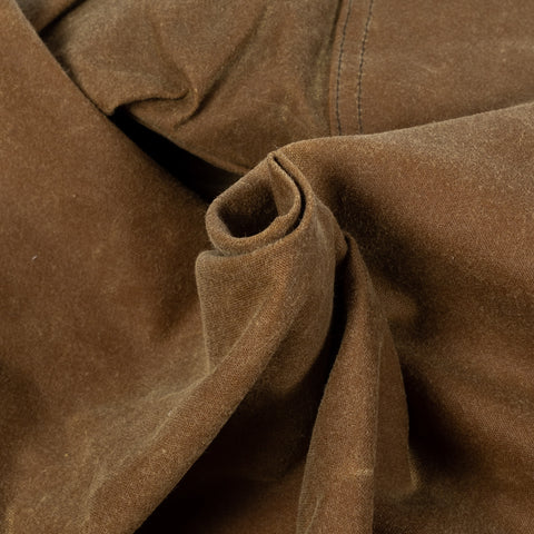 Dehen 1920 Tan Waxed Canvas Crissman Overshirt - Cotton, Canvas - Alternate View