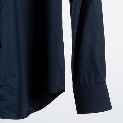 Navy Stretch Active Dress Shirt — Mr. Derk