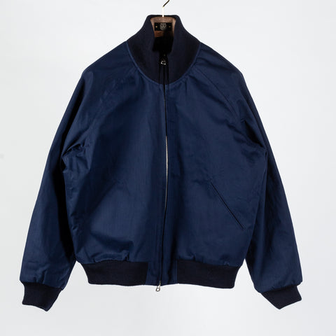 Dehen 1920 Regal Blue Dry Wax Pilot Jacket 1