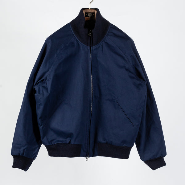 Regal Blue Dry Wax Pilot Jacket