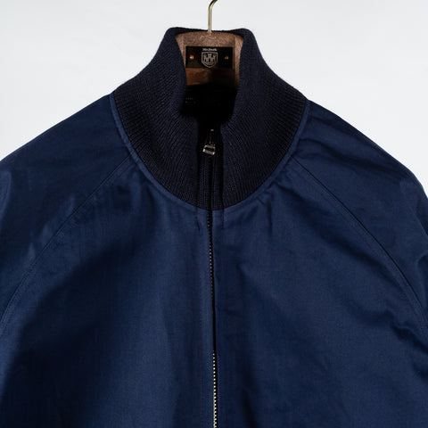 Dehen 1920 Regal Blue Dry Wax Pilot Jacket 7