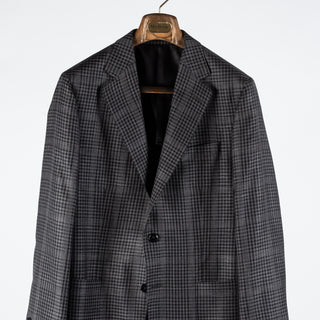 Empire Charcoal Checked Soft Constructed Blazer 7