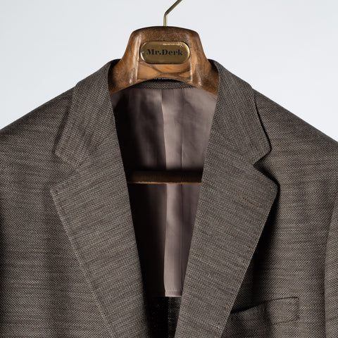 Empire Brown Summer Soft Constructed Blazer 8