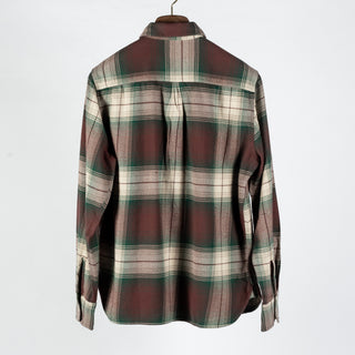 Grizzly Shadow Plaid Washed Flannel Workshirt - Mr.Derk