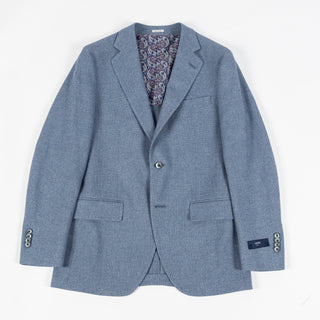 Empire Light Blue Summer Soft Constructed Blazer 9