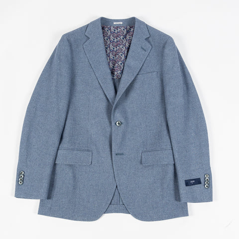 Empire Light Blue Summer Soft Constructed Blazer 9