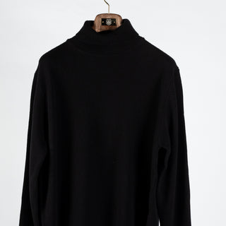 Stenstroms Black Chunky Merino Wool Turtleneck Sweater - Wool, Merino, Knit - View 6