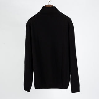 Stenstroms Black Chunky Merino Wool Turtleneck Sweater - Wool, Merino, Knit - View 5