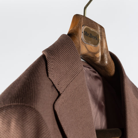 Tagliatore Brown Cotton Summer Blazer 3