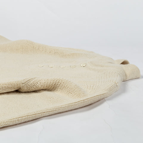 Cream Alpaca Submariner Henley - Mr.Derk
