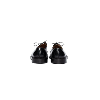 Alden 9901 Plain Toe Blucher (Black Cordovan) - Leather, Artisan - View 5