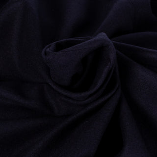 Gran Sasso Navy Super Geelong & Flannel Hooded Blazer - Wool, Flannel, Italian, Knit, Made In Italy - Alternate View