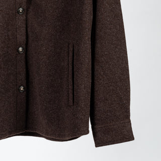 Barbour Textured Brown Marlow Tailored Overshirt 4