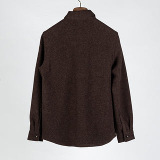 Barbour Textured Brown Marlow Tailored Overshirt 5