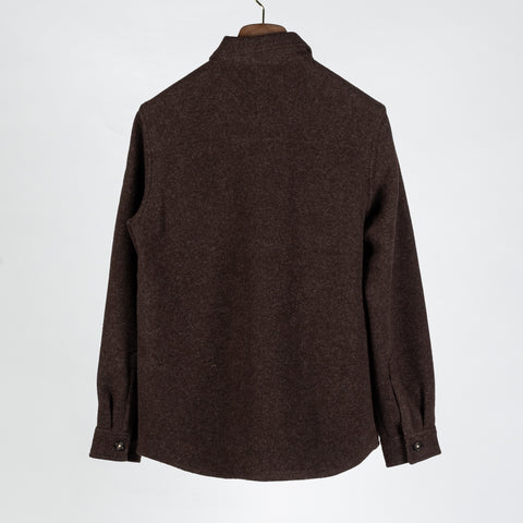 Barbour Textured Brown Marlow Tailored Overshirt 5